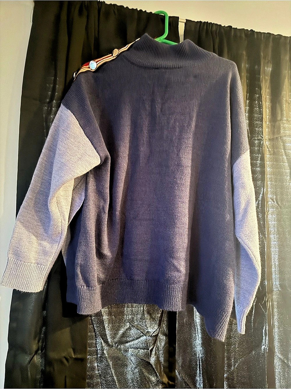 Tommy Hilfiger Women’s Blue Crewneck Sweater